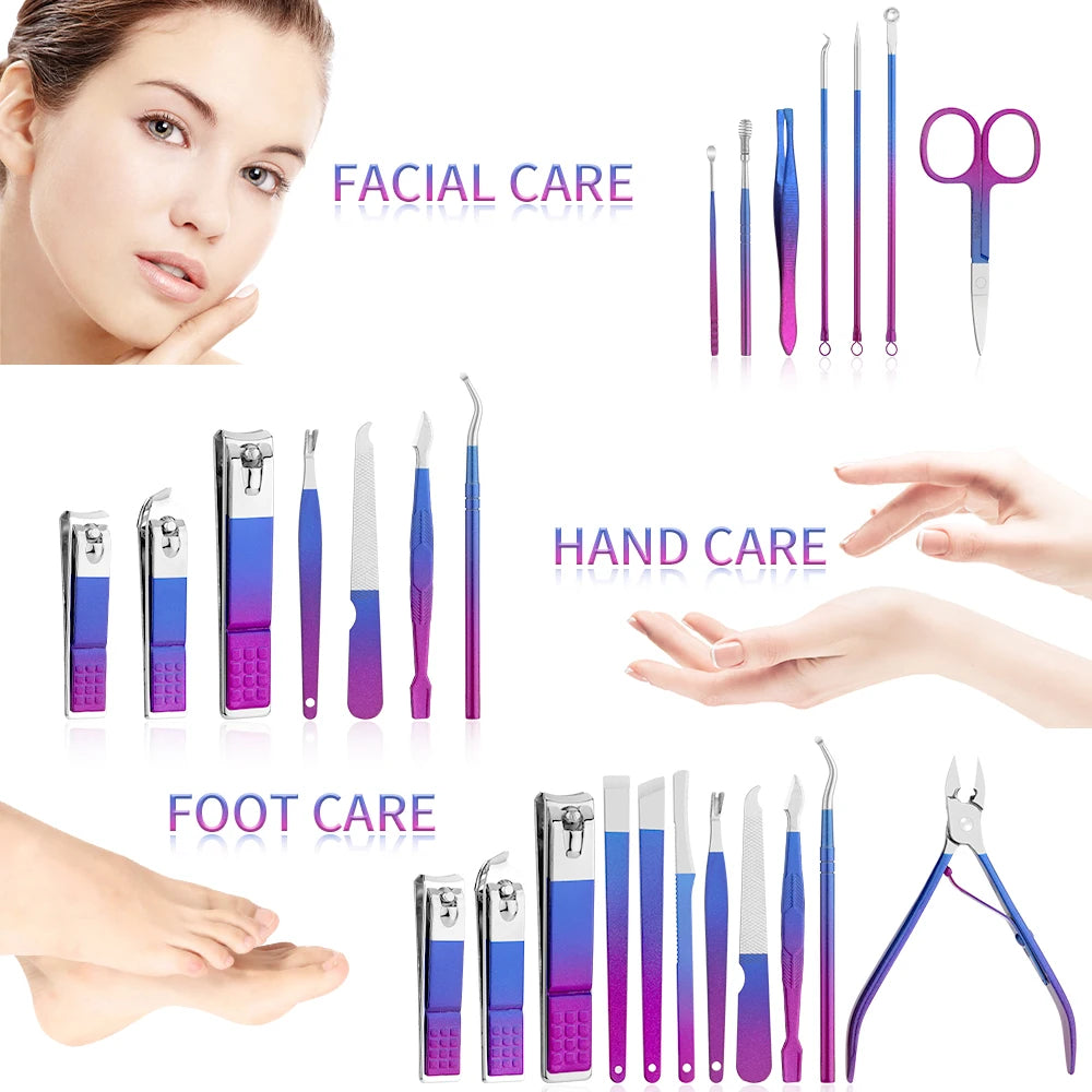 New Pedicure Nail Clippers Set