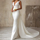Women's Long White Dress