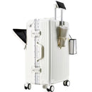 20 inch Aluminum Boarding Box Front Opening Suitcase