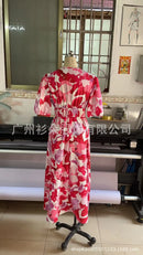 Women's Spring Floral Print Dress