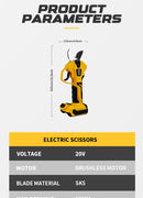 Brushless 1380W Electric Chainsaw