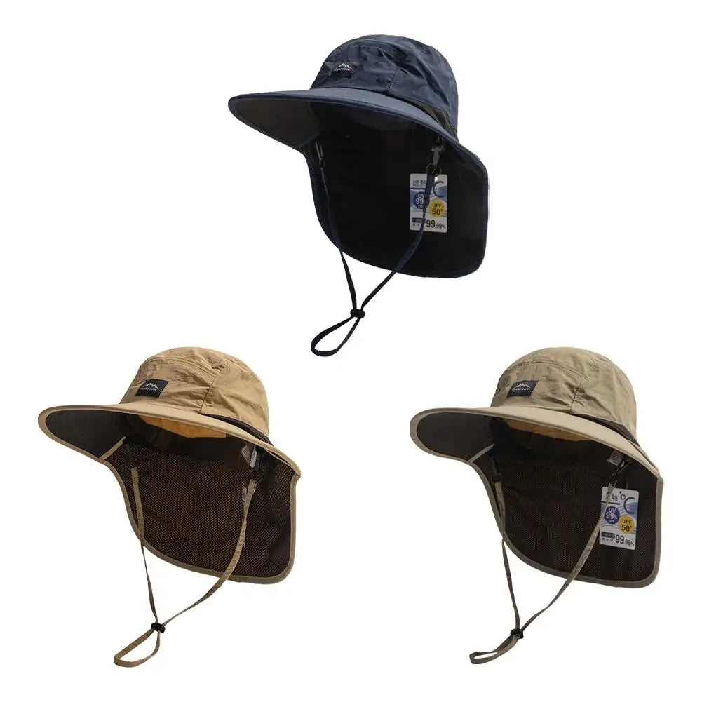 Wide Brim Waterproof Hat