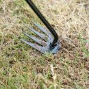 Garden Rake Manual Weed Grass Rooting Puller Shovel