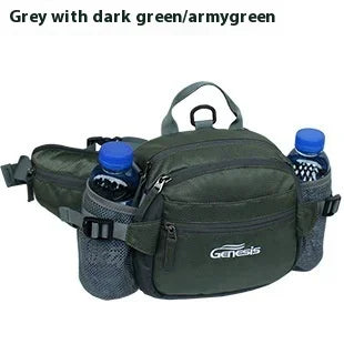 Bike Riding Cycling Running Fishing Hiking Waist Bag Fanny Pack Outdoor Belt Kettle Pouch Gym Sport Fitness Water Bottle Pocket