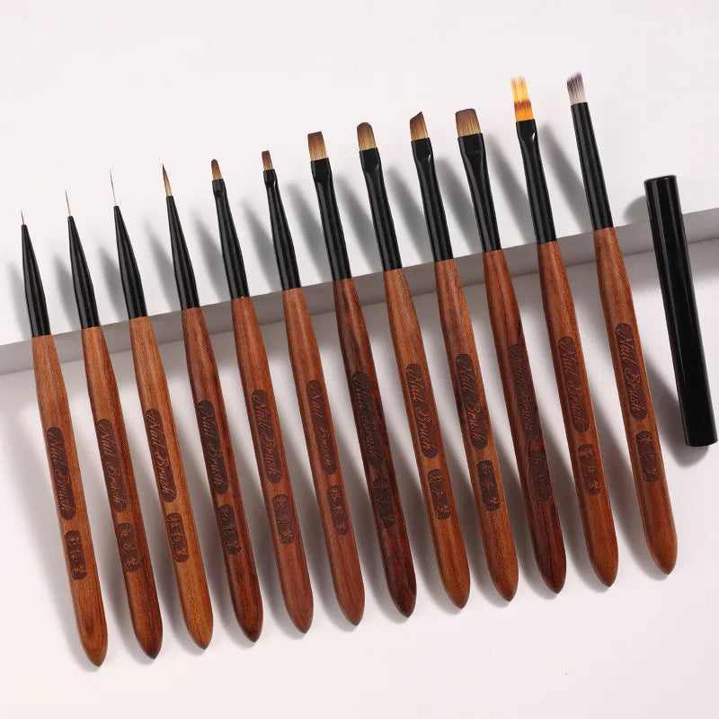 12 Style Nail Art Brushes Set