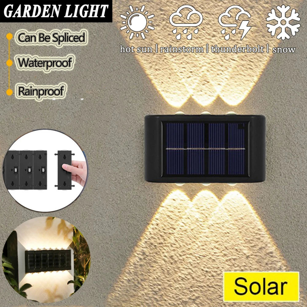 Outdoor Solar Wall Lamp