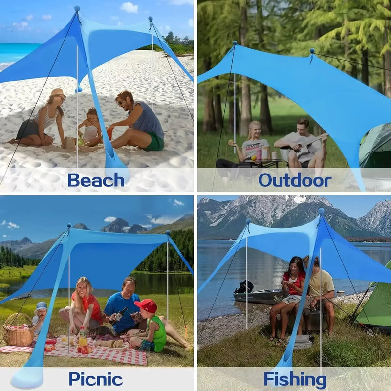 All-in-One Portable Beach Tent