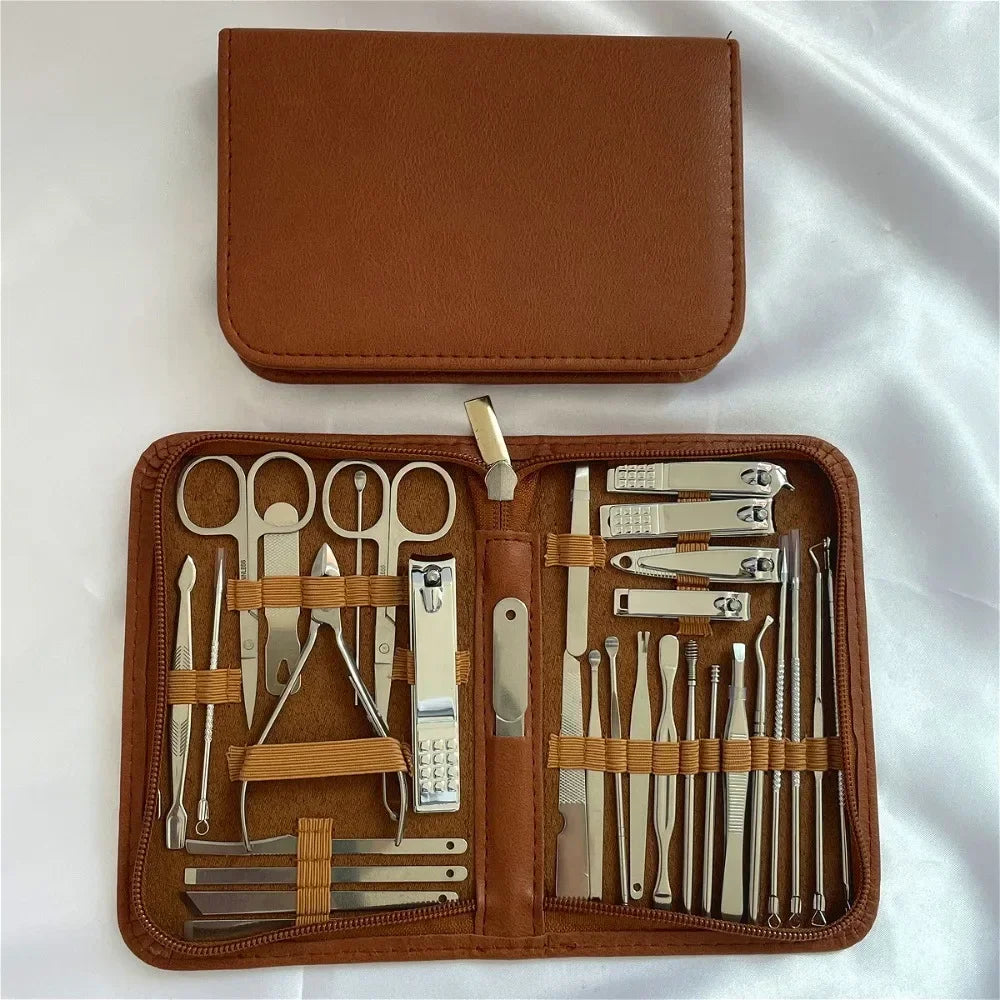 8/32pcs Manicure Set Professional Pedicure Kit