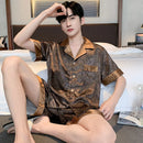 New Men Long Sleeve Short Sleeve Sleepwear