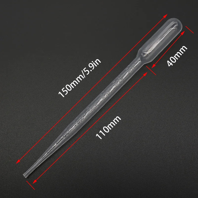 3ML Plastic Transparent Disposable Safety Dropper
