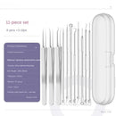 1/11Pcs Acne Pimples Blackhead Remover Clip Ultra-fine Tweezers