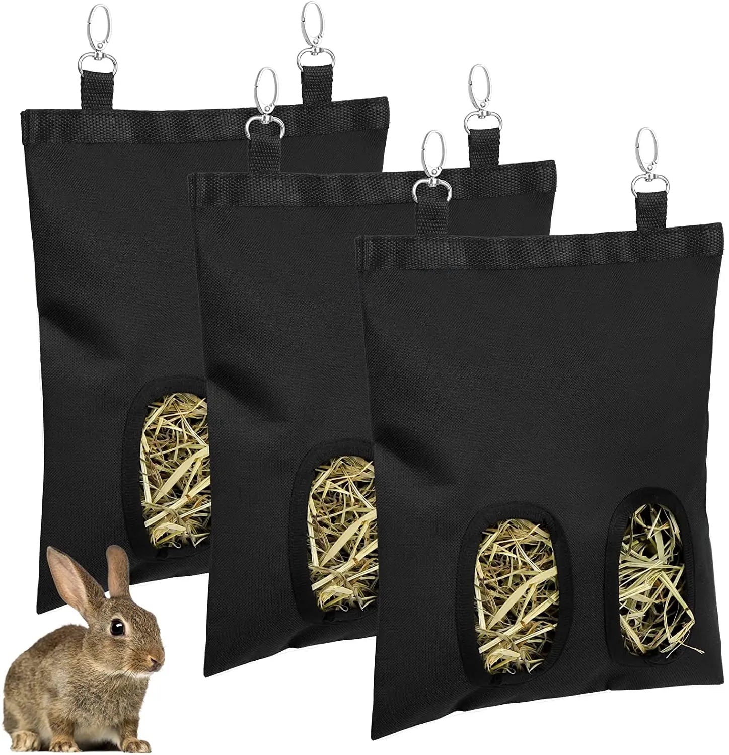 Hay Bag Hanging Pouch Feeder