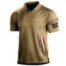 1776 Independence Day Military Polo Shirt Men T-shirt