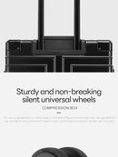 100% Aluminum-magnesium Travel Suitcase