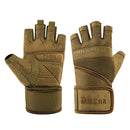 Half Finger Bodybuilding Gym Gloves