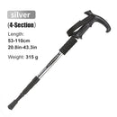 Outdoor Folding Portable Walking Hiking Telescopic Stick