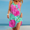 Women’s Slip Dress Bohemain Summer Woman Casual Clothing