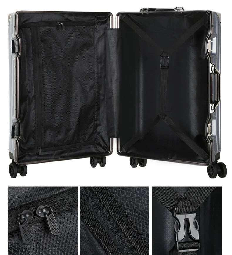 Combination Lock Carry on Luggage