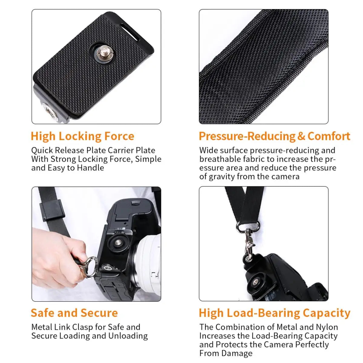 Double Shoulder Camera Strap