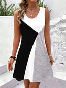 Women Summer Sleeveless Bohemian Dress Exclusive Print Vacation Dress  Birthday Dress for Women Beach Dress Dress for Women
