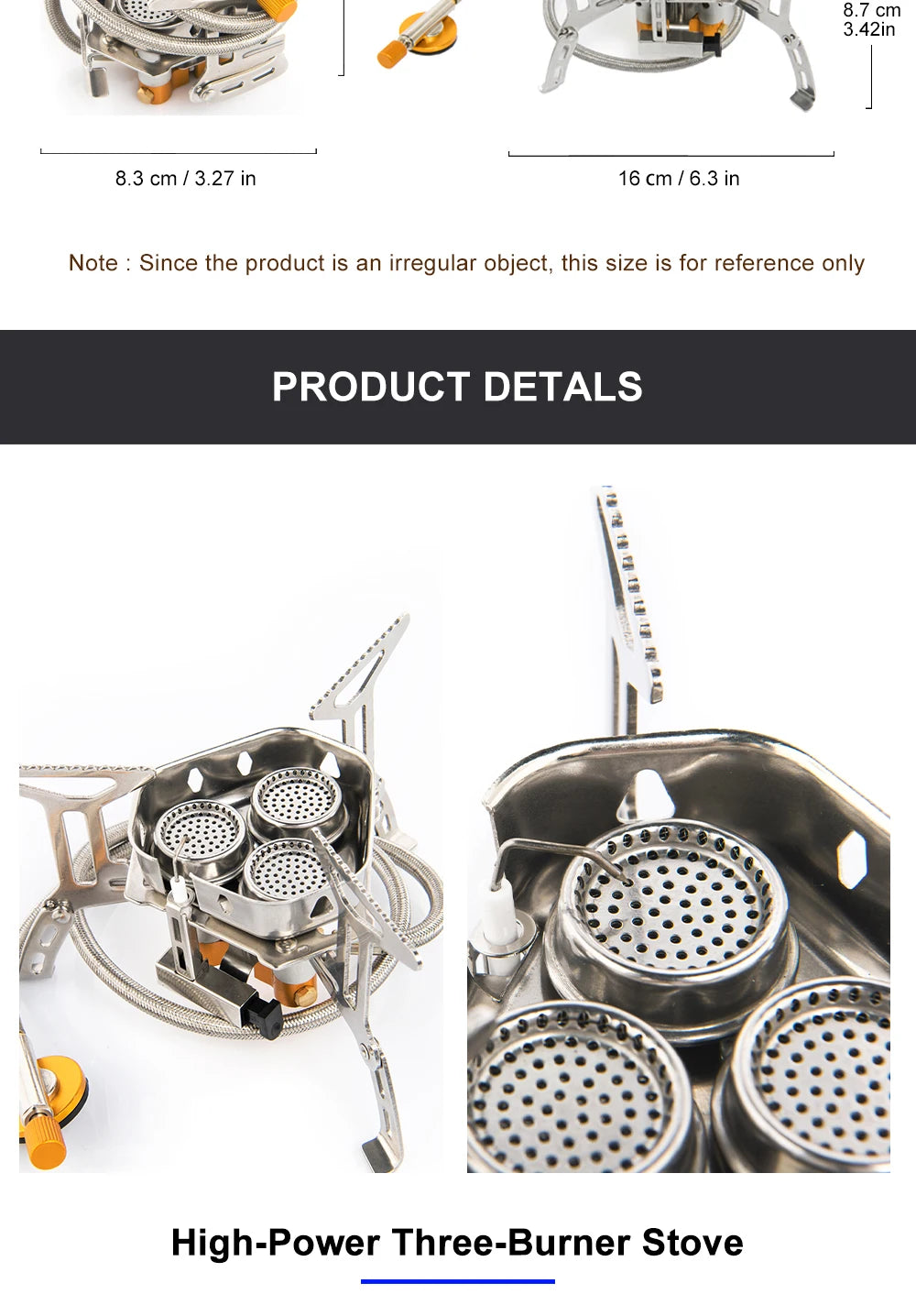 Camping Burner Gas Stove