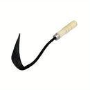 1pc Wooden Handle Multifunctional Garden Digger