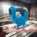 Electric arc-shaped brush saw