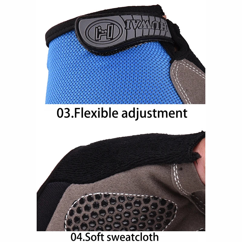 Men Cycling Bicycle Gloves