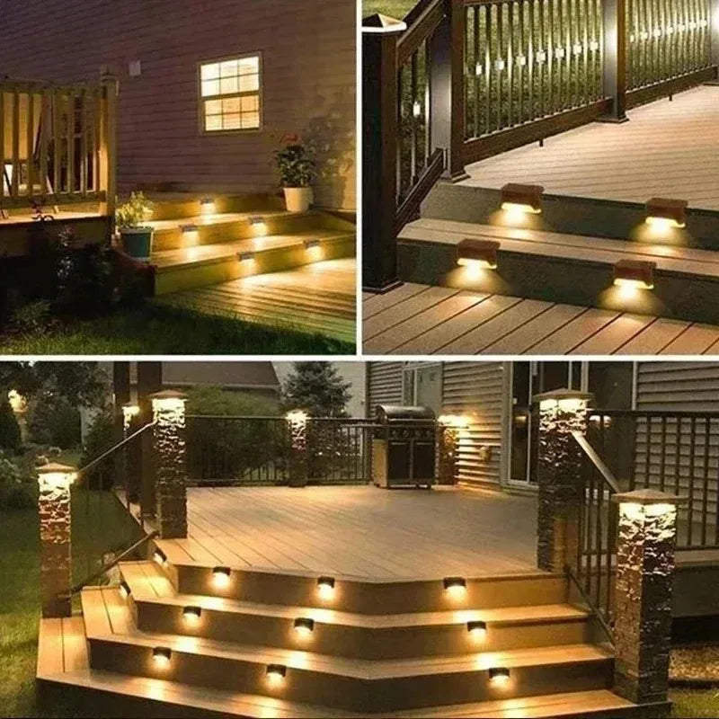 Outdoor Solar LED Deck Lights