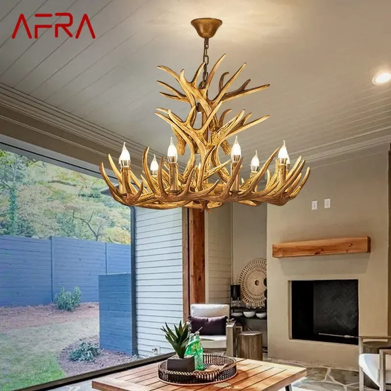 Deer Antler Chandelier