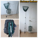 Telescopic Landing Net Folding Fishing Pole
