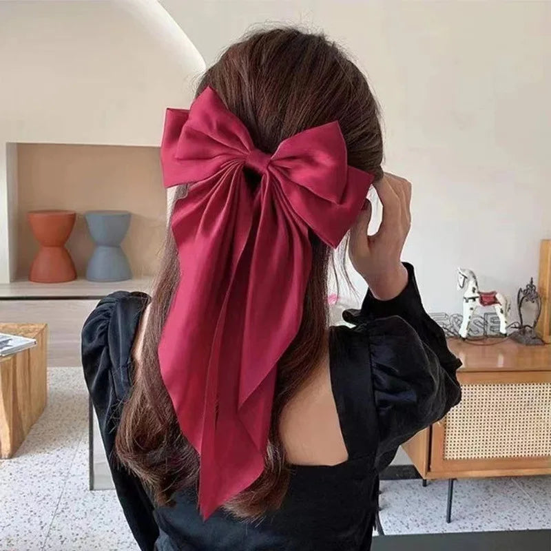 2023 New Women Large Bow Hairpin