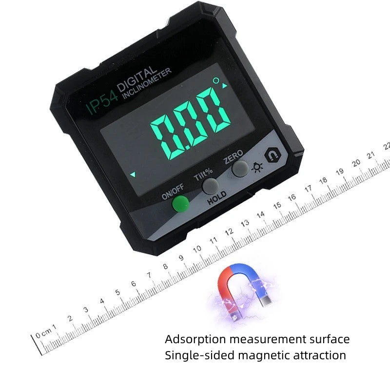 IP54 490° Digital Inclinometer Precision Measurement