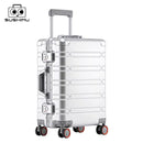 All-aluminum-magnesium alloy trolley suitcase