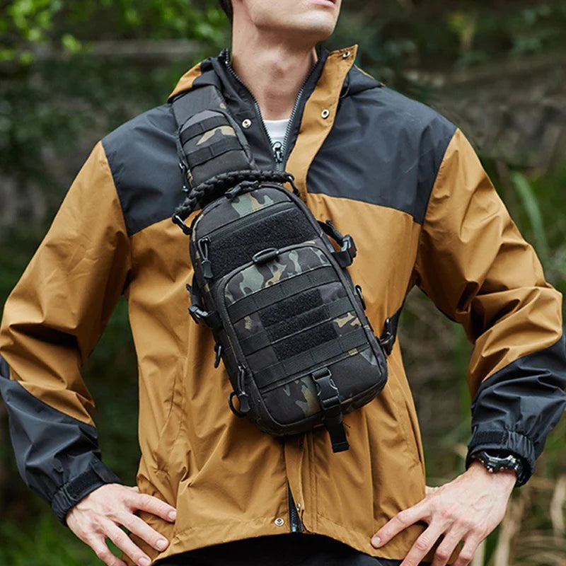 Men's Camping Chest Bag
