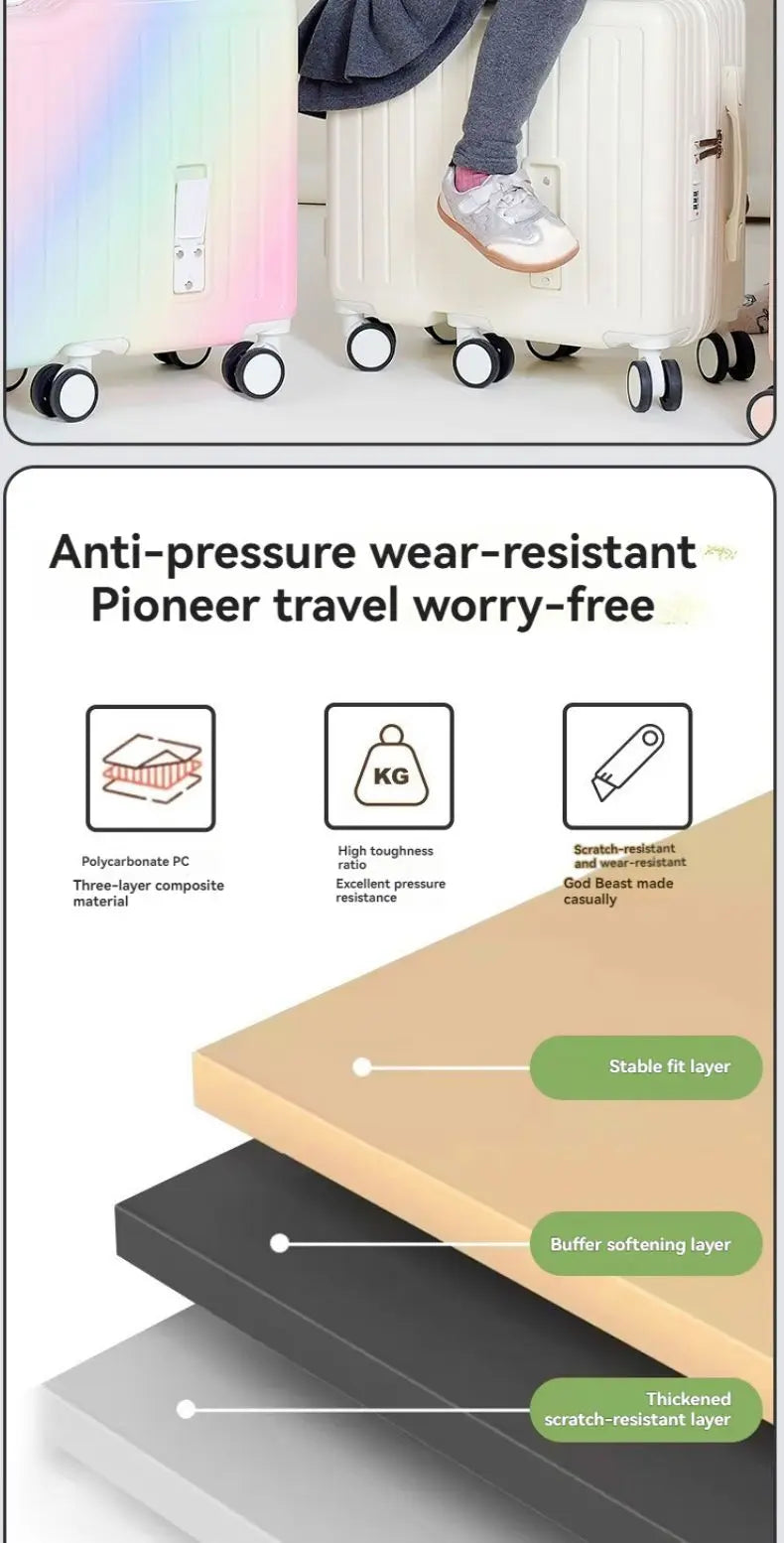 Children's Mountable Luggage