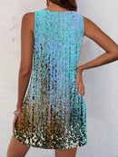 Women Summer Sleeveless Bohemian Dress Exclusive Print Vacation Dress  Birthday Dress for Women Beach Dress Dress for Women