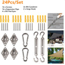 Waterproof Triangle Sun Shade Sail Canopy