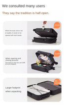 Wide Trolley Carry-on Suitcase