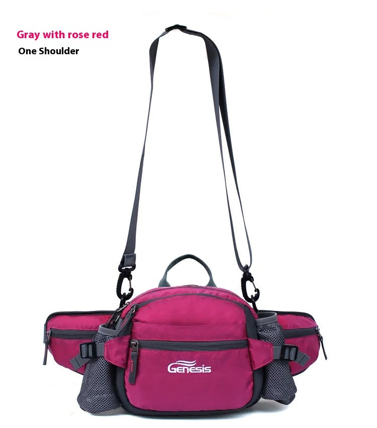 Bike Riding Cycling Running Fishing Hiking Waist Bag Fanny Pack Outdoor Belt Kettle Pouch Gym Sport Fitness Water Bottle Pocket