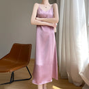 2025 New 100% Anti Wrinkle Mulberry Silk Strap Dress for Women's Summer New Loose Long Skirt
