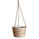 Garden Hanging Planter Macrame Plant Storage Basket Jute Rope Woven Indoor Outdoor Flower Pot Holder Plant Hangers Home Decor