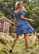 Women's Flower Print Dress