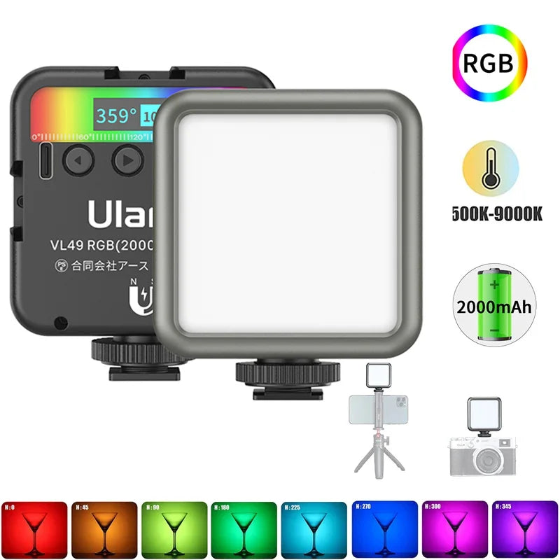 Full Color RGB LED Video Light