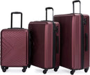 3 Piece TSA Lock Carry-on luggage (20inch 24inch 28inch)