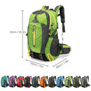 40L Water Resistant Travel Backpack