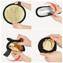 5 in 1 Round Reflectors Collapsible Photography Fill Light Batter Diffuser