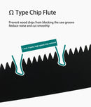 Japanese Fixed Straight Hand Saw