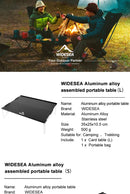 Camping Foldable Table