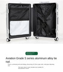 20 inch Aluminum Boarding Box Front Opening Suitcase